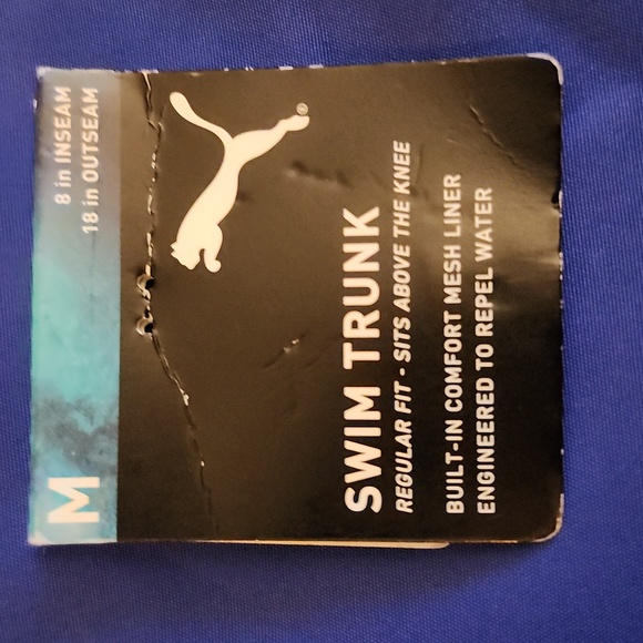 Puma Swim Trunk Size Medium - Picture 3 of 9